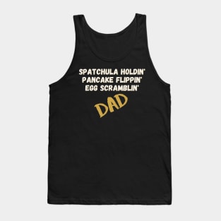 Breakfast Dad - Spatula, Eggs, and Pancakes Tank Top